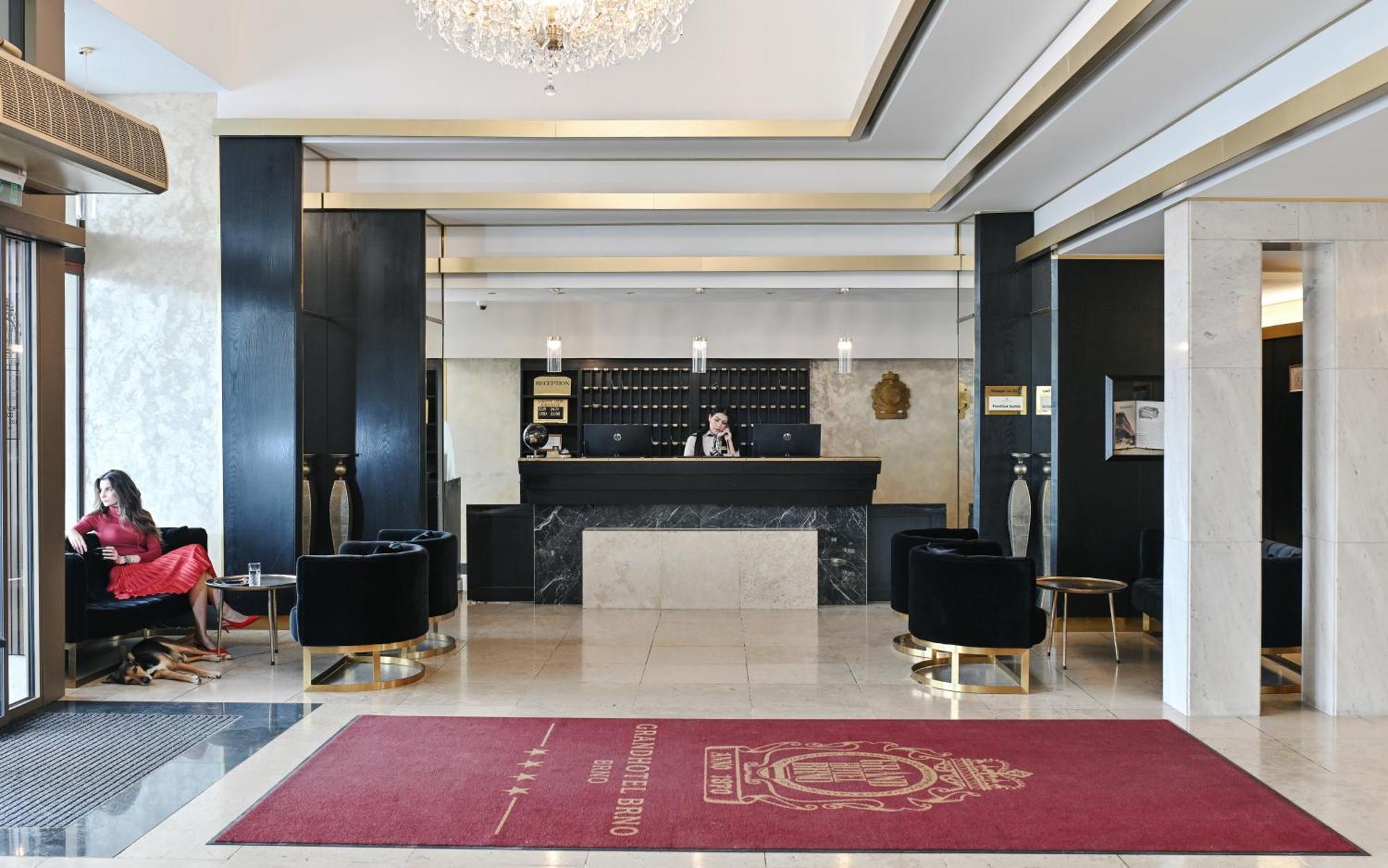 Grandhotel Brno Exteriör bild